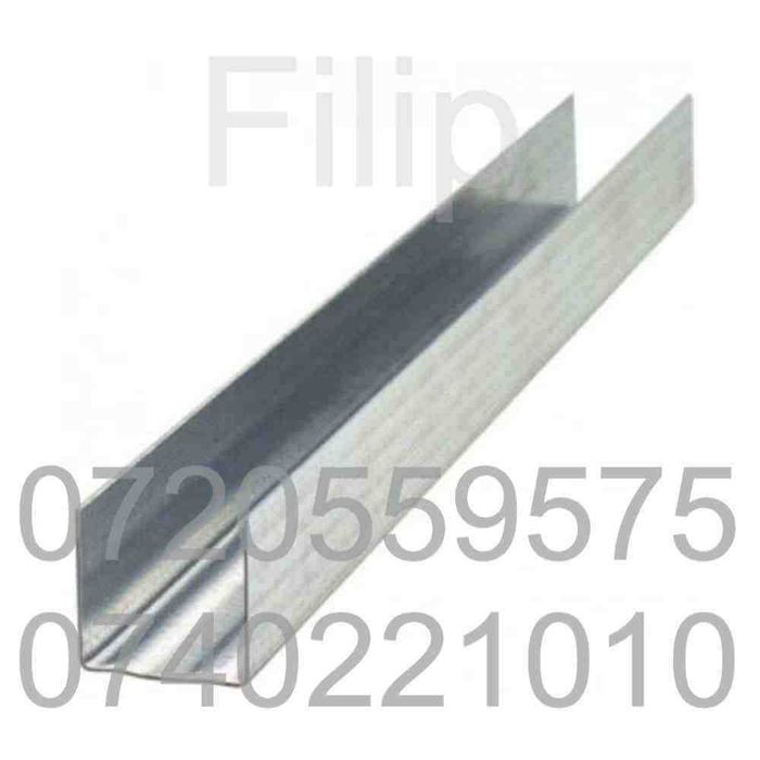 Placi gipscarton, profile metalice - stocuri mari - reducere pret