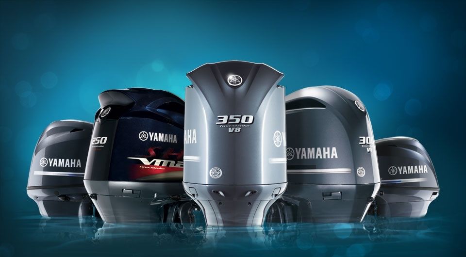 Лодочные моторы YAMAHA 9.9-350 в наличии и под заказ