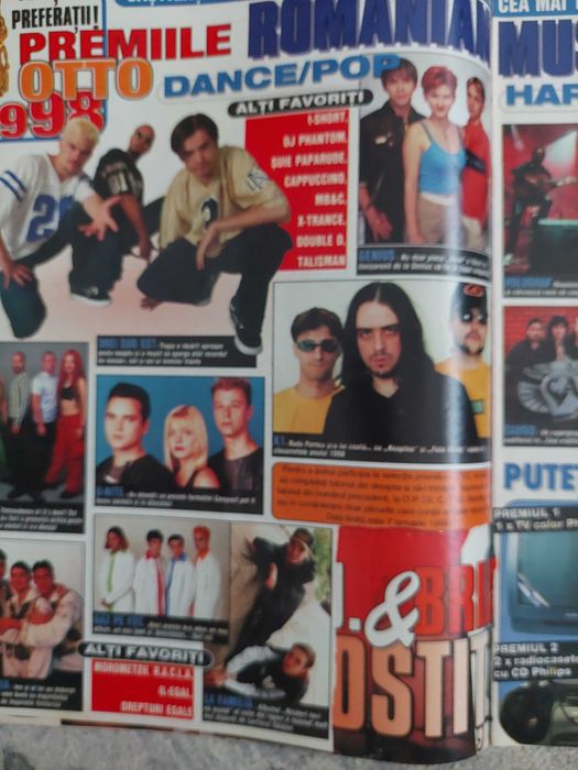 Revista Bravo cu AJ Backstreet boys pe coperta 25 / 1998