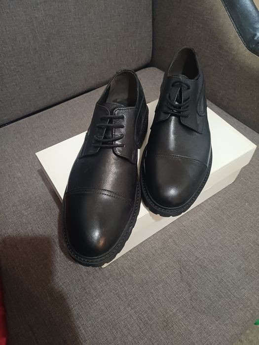 Pantofi bărbați Ventidue negri marimea 44
