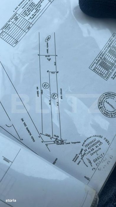 Teren extravilan, 1578 mp, zona Natatie Targoviste