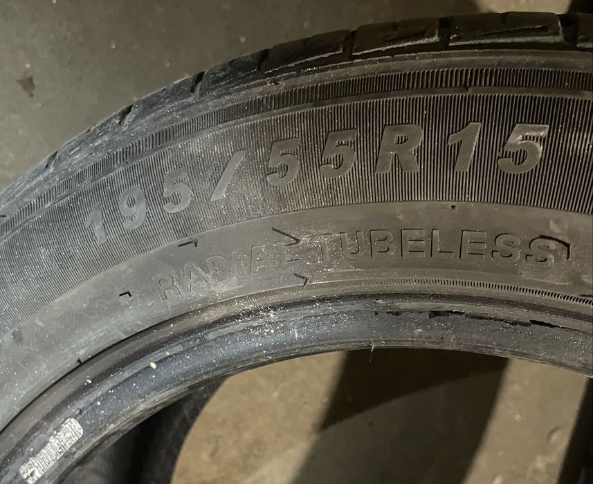 195 55 R15 летни гуми 2 броя