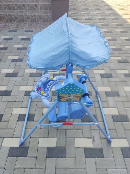 Leagăn electric de bebeluși - Nou-Luminite-Muzicuta-Centura