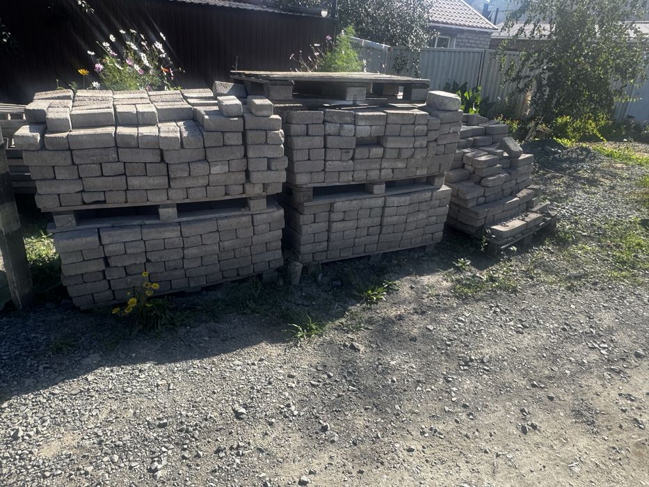 Брусчатка бу 5 паддонов