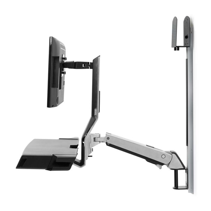 Ergotron StyleView Combo System with Worksurface Small CPU aluminum