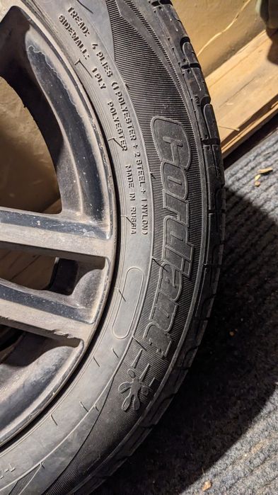 Комплект дисков с резиной