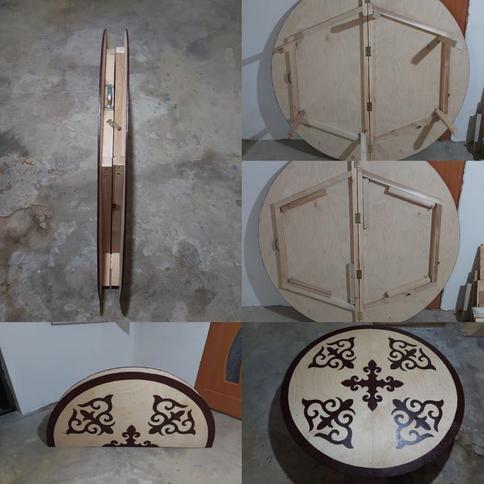 Жиналмалы жер стол