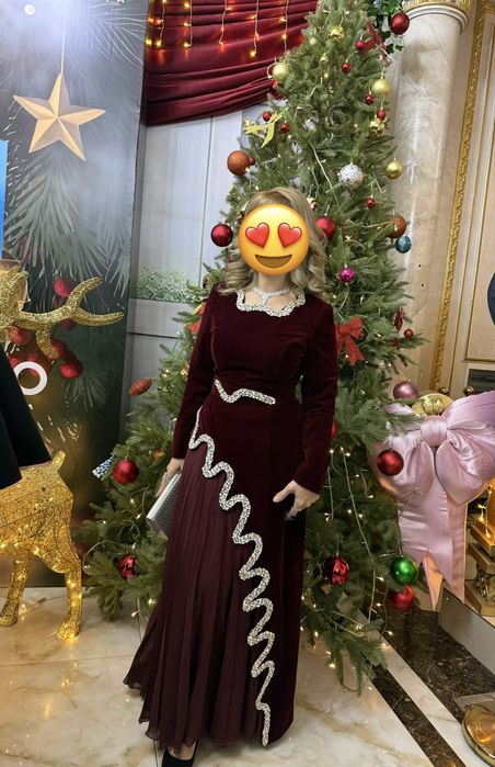 Вечернее платье. Почти новое. Вечерний кўйлак, деярли янги