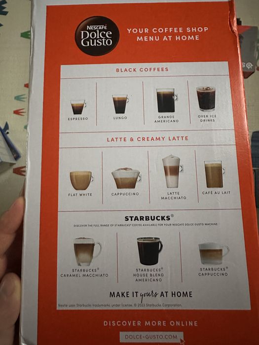 Expresor DeLonghi dolce gusto capsule