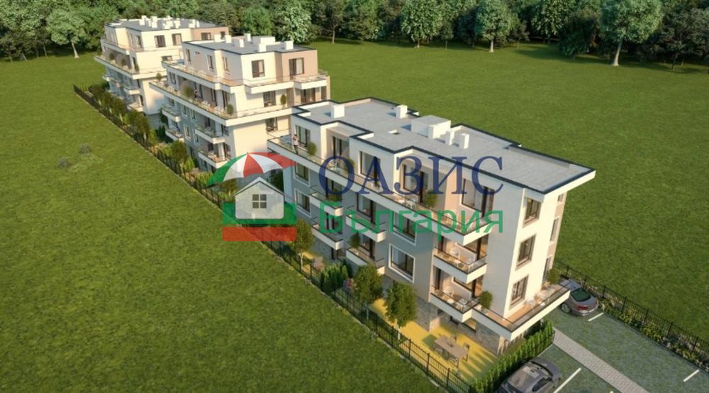 3-стаен апартамент на 1-ви етаж, Флора Бийч, Сарафово, Бургас - 106,26 кв. м.,