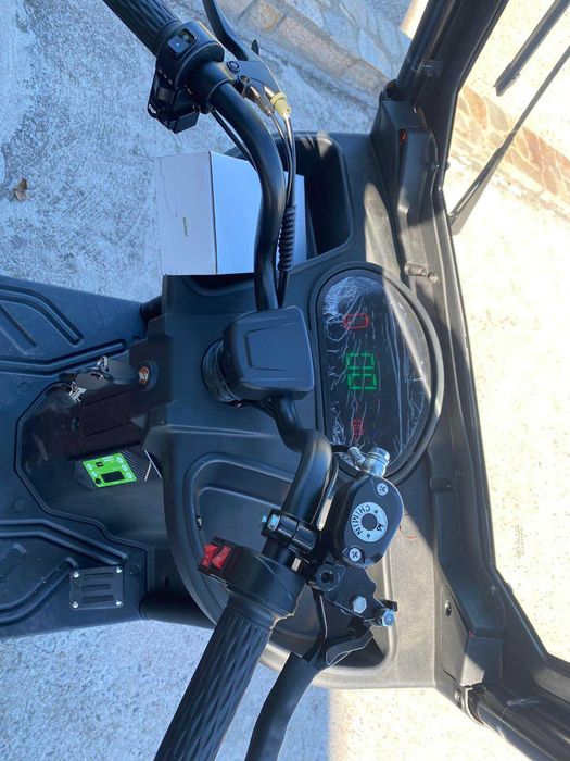 Електрическа триколка с таван MaxMotors 2000W/60V/25AH - ORANGE