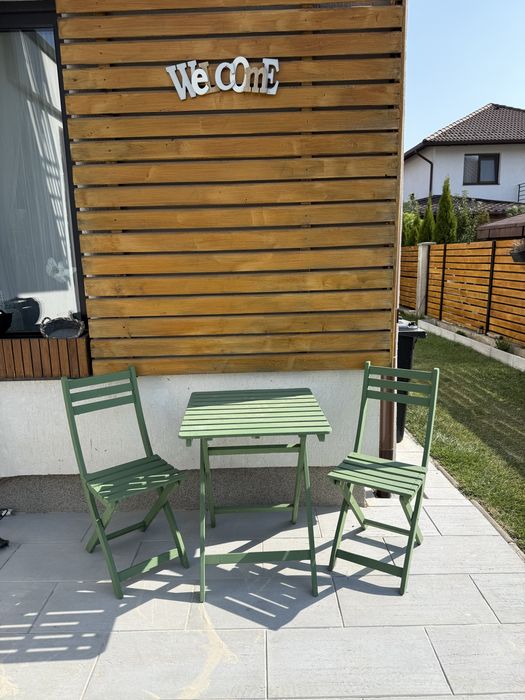 Vand masuta si scaune gradina