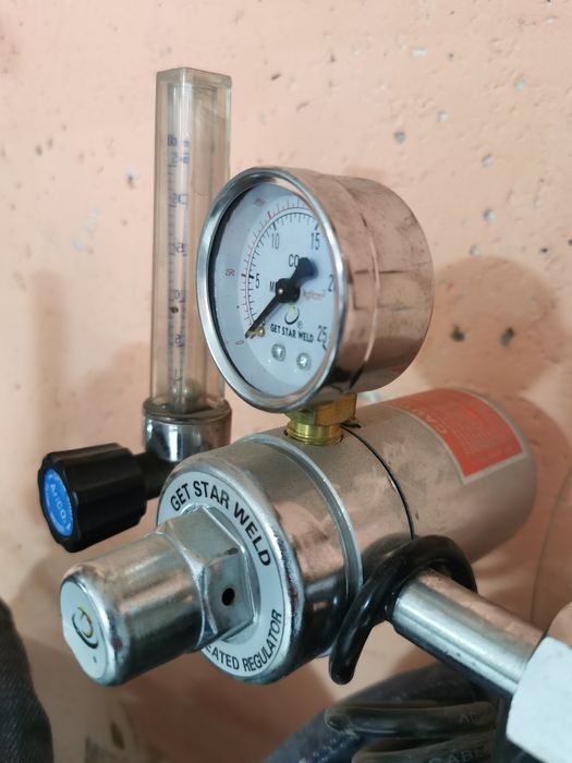 Редуктор аргоновый, углекислотный с подогревом 220в.