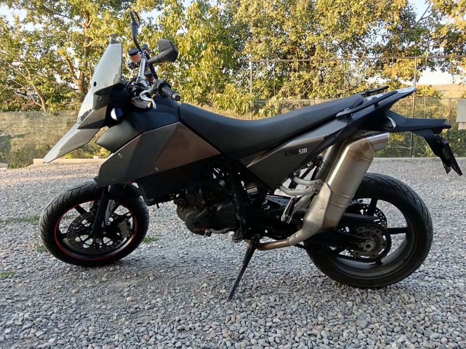 Ktm 690 sm prestige / schimb cu enduro /quad