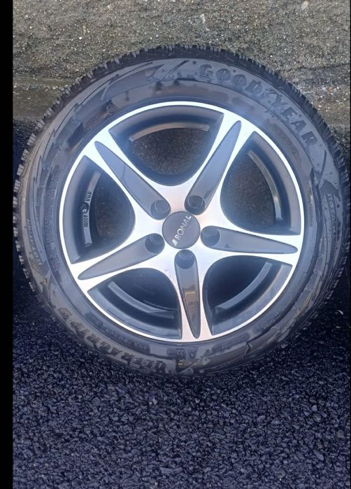 Gama vag Jante aliaj +anvelope 5×100 R15