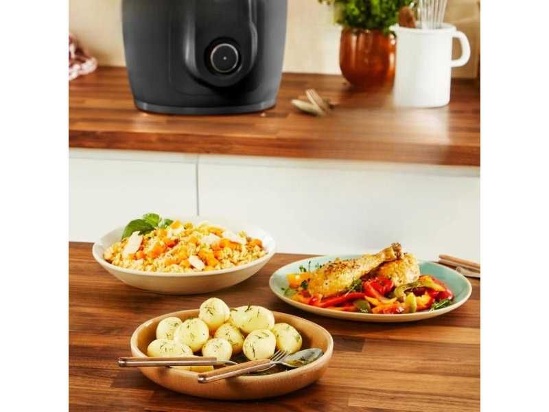 Мултикукър с 10 Режима на Готвене Moulinex Cookeo Wi-Fi CE96G810 6L