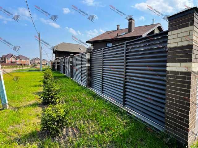 Забор жалюзи еврозабор