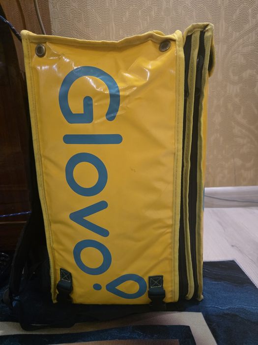 Glovo рюкзак для доставки б/у