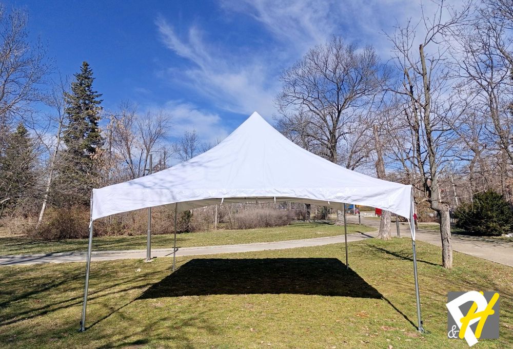 Островърха шатра за събития 6 х 6 м 480 см височина