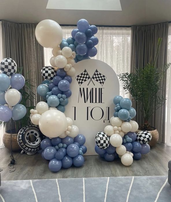 Шары гелиевые и воздушные