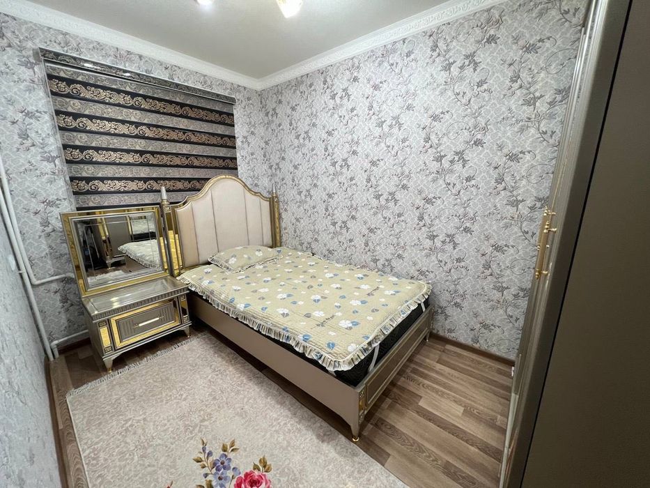 Сдается 3х комнатная квартира
С обстановкой ЛЮКС
В горде Алмалыке