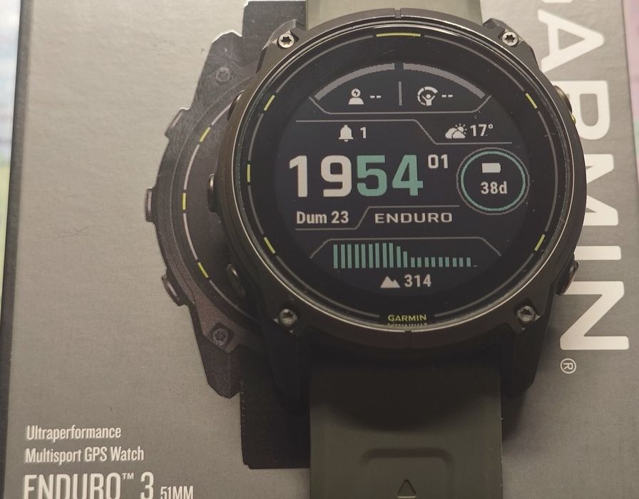 Garmin Enduro 3 -Solar Sapphire Titanium 51mm