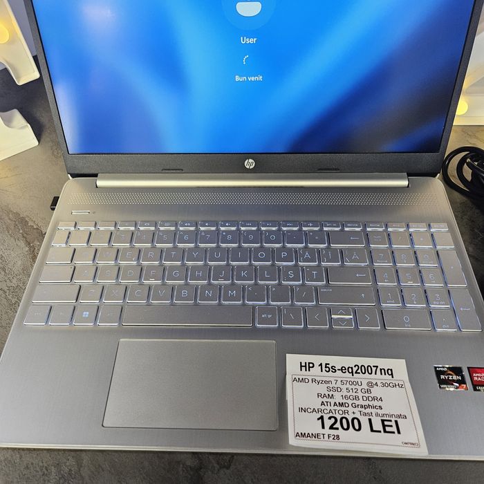 Amanet F28: Laptop HP 15s-eq2007nq