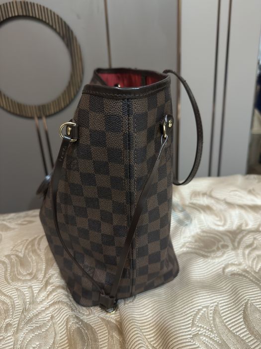 Дамска чанта Louis Vuitton Neverfull MM / Damier Ebene
