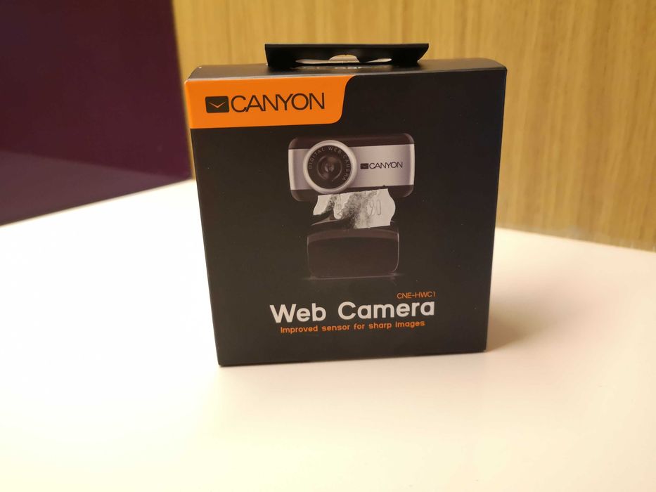 Уеб камера Canyon CNE-HWC1 с микрофон (Нова)