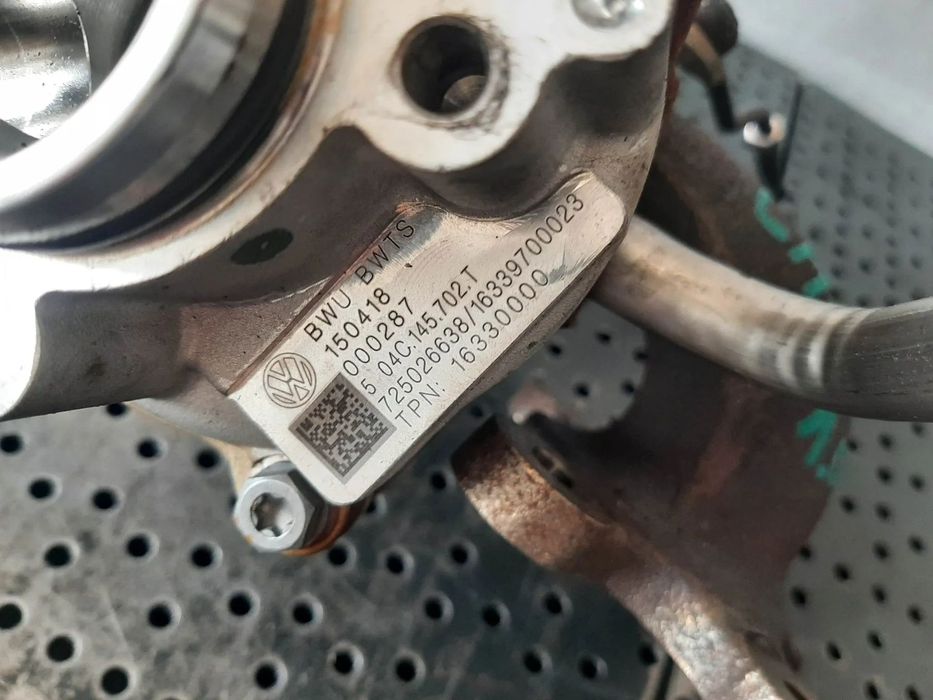 turbina 1.0 b chz vw golf 7 t-roc vw polo 6r  audi a1 8x seat ibiza 6 04c145702t  fara actuator
