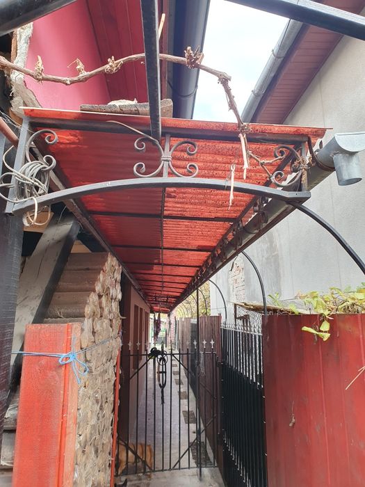 Copertină fier forjat