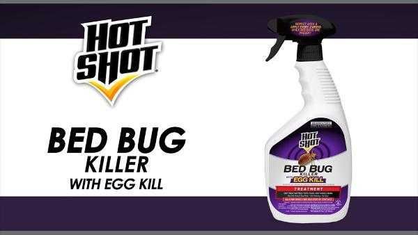 Супер средство от клопов мощный Hot Shot Bed Bug Killer Egg Kill (USA)