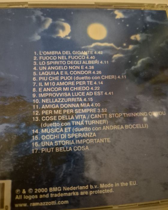 НАМАЛЕНИЕ! Оригинален музикален диск CD Eros Ramazzotti - Stilelibero