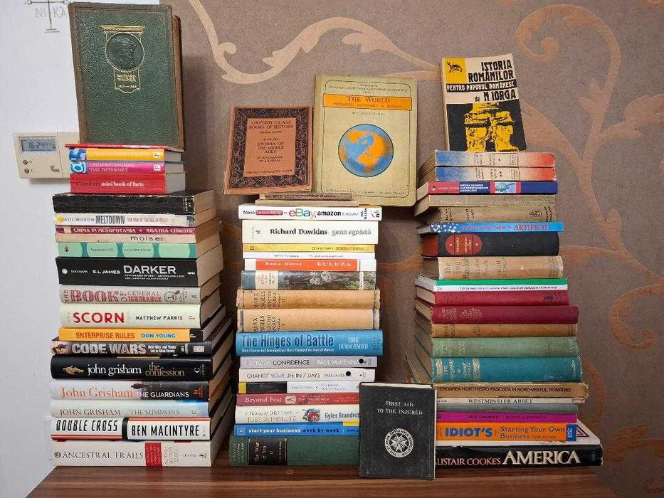 Biblioteca de vanzare, carte engleza/ romana