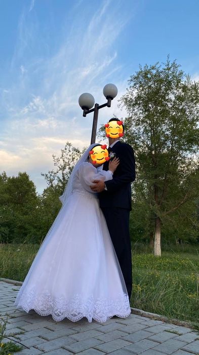 Той көйлегі. Свадебное платье.