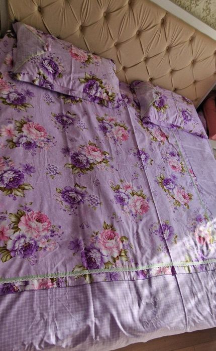 Новые пододеяльник и наволочки