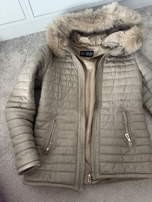 Geaca piele femei iarna