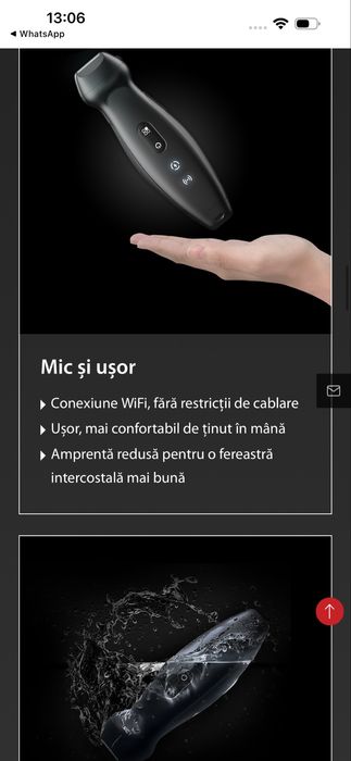 Vand aparat Te ayr pentru ecografie inima