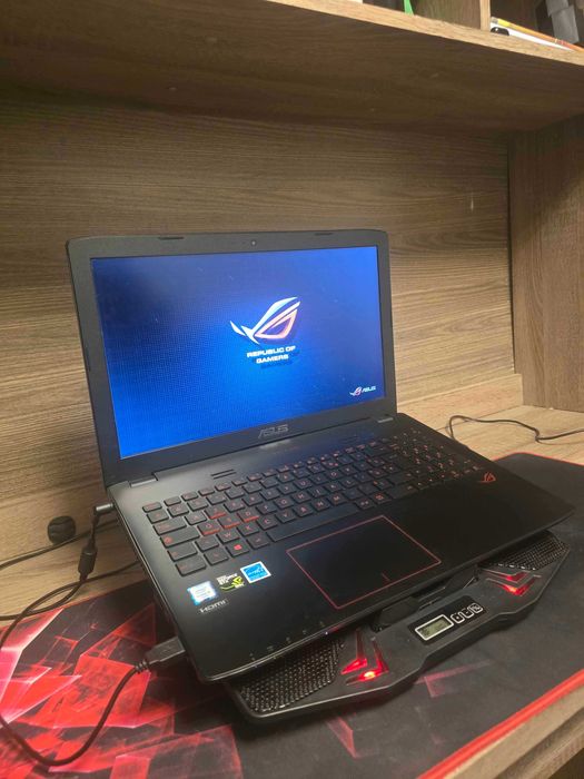 Laptop gaming ASUS ROG, 16gb RAM, 1TB SSD, 1TB HDD + Cooler