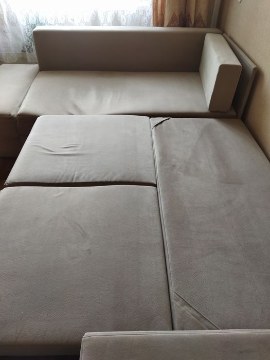Мягкий угловой диван
