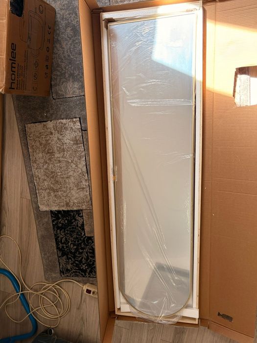 Oglinda semirotunda 150x40 aurie