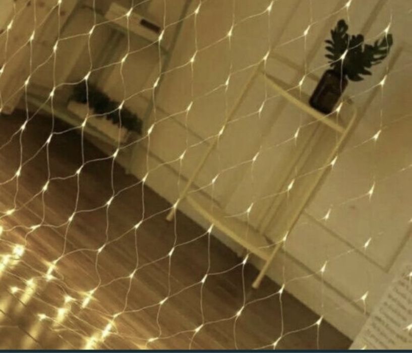 новогодняя  гирлянда «Сетка» 3х3