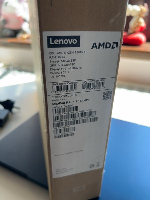 Lenovo IdeaPad 5 2-in-1 14AHP9 | Ryzen 5 8645HS | 16GB RAM | 512GB SSD | Touch | Ca nou