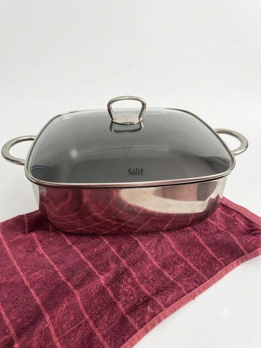 Кастрюля из нержавеющей стали Silit с крышкой 5 л