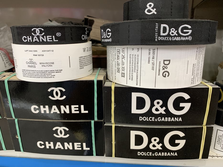 Бирки  Брендовые для Одежды