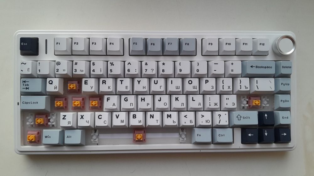 AULA F75 , Silent Peach v3 10шт