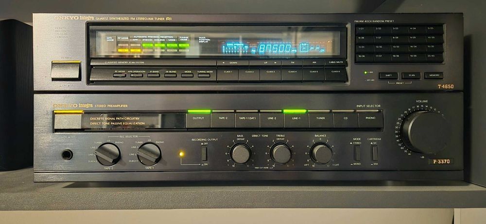 Setup complet Onkyo Integra - P3370 cu M5570, T4650, TA-Rw99, Dx-c390