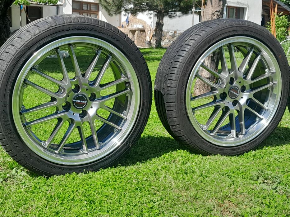 Borbet 17 4x100 с хубави гуми!