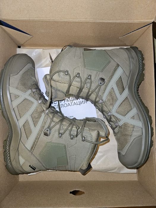 Нови Ботуши HAIX BLACK EAGLE Athletic 2.1 GTX High, Номер 43 (Sage)
​П