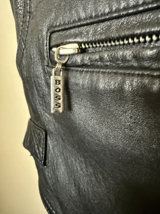 Vesta piele Hugo Boss